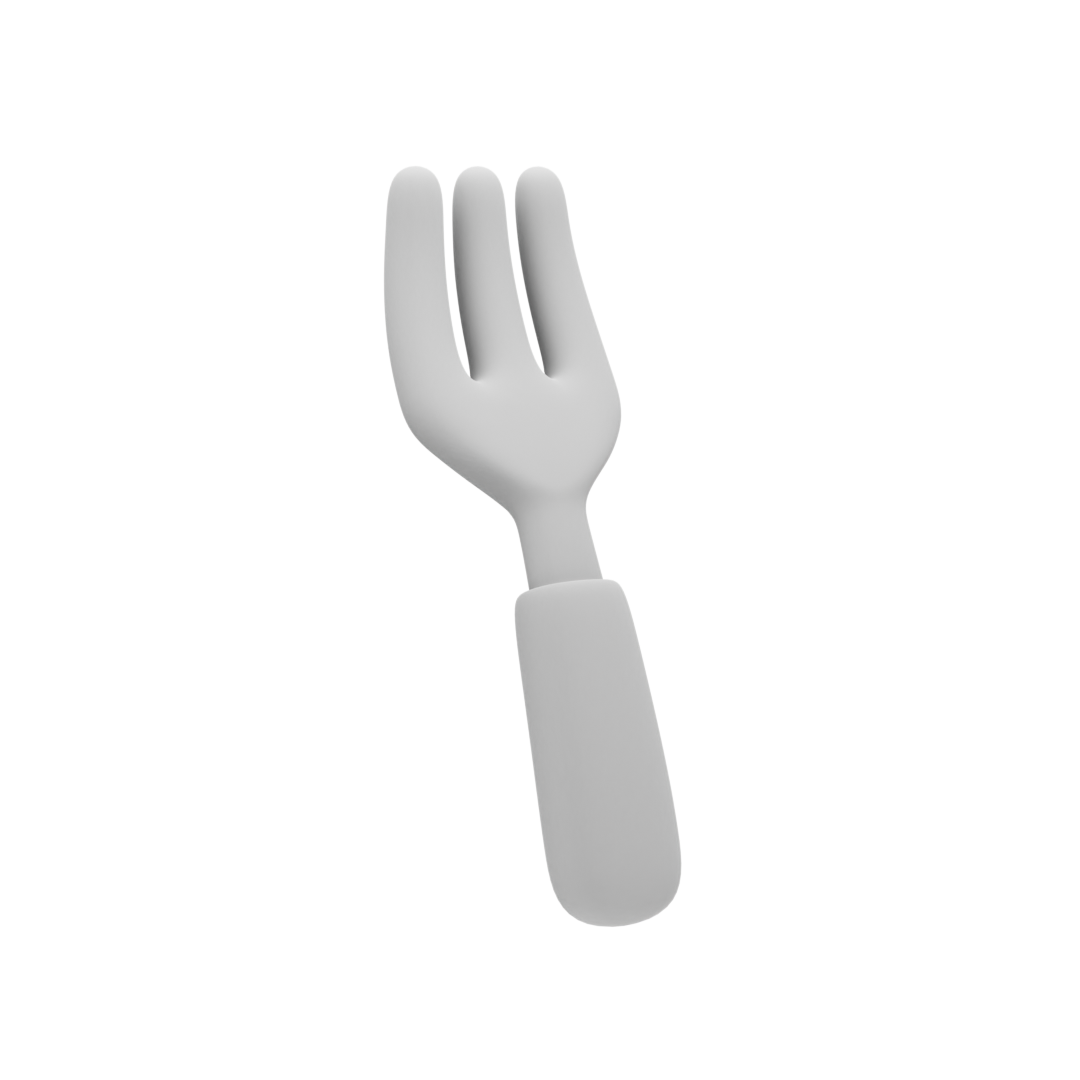 음식 시장을 상징하는 포크 이미지